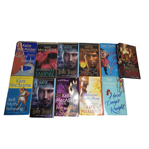 Vtg Romance Book Books Erotic Fiction Katie Macalister Lot of 11 Adult